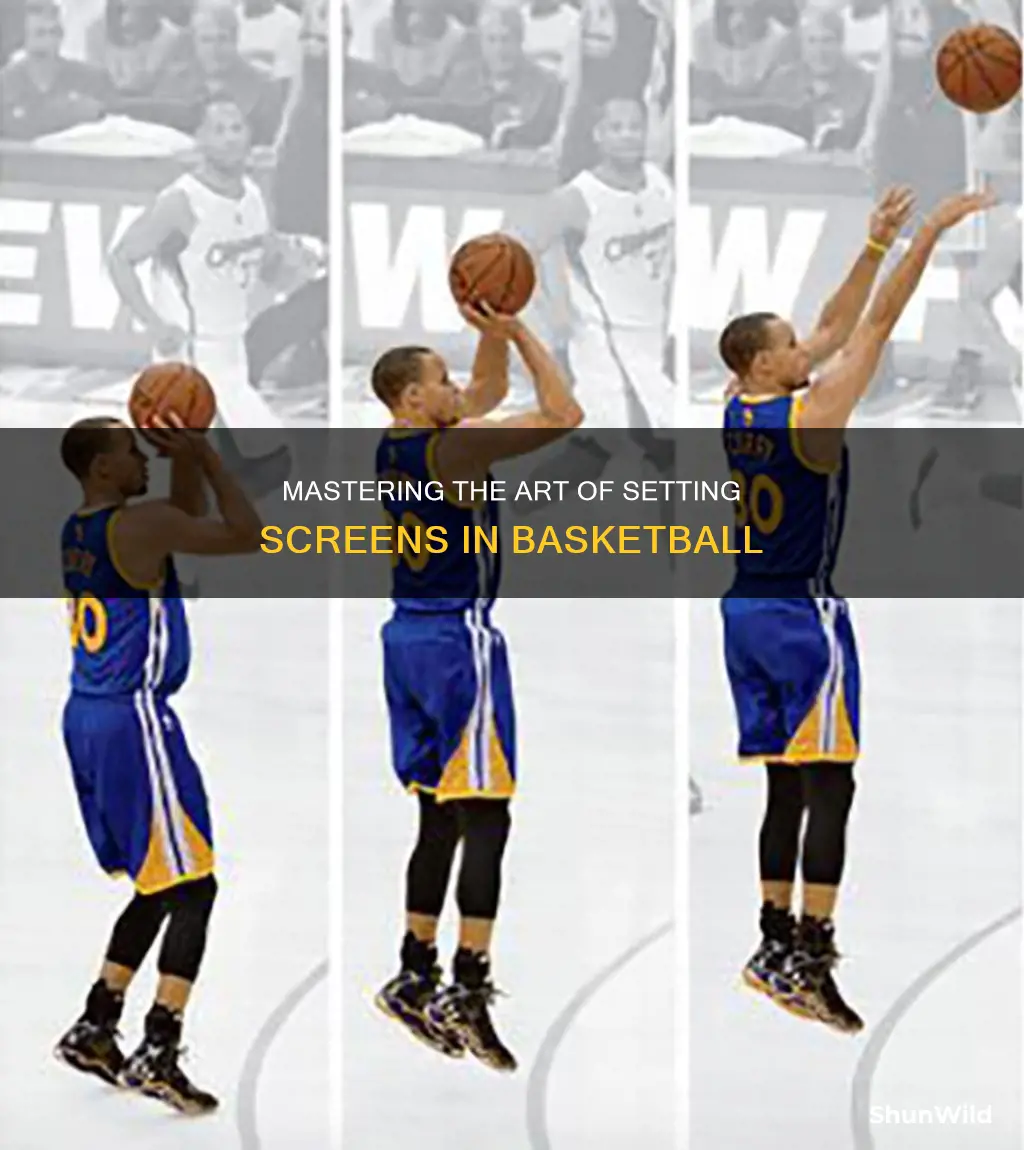 how to do a screen in basketball