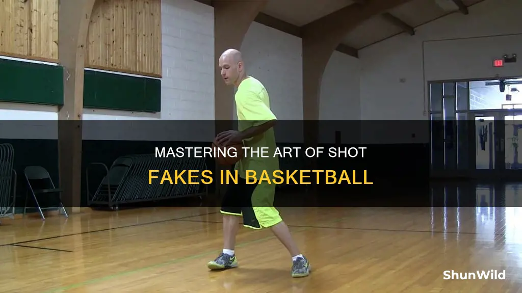 how to do a shot fake in basketball