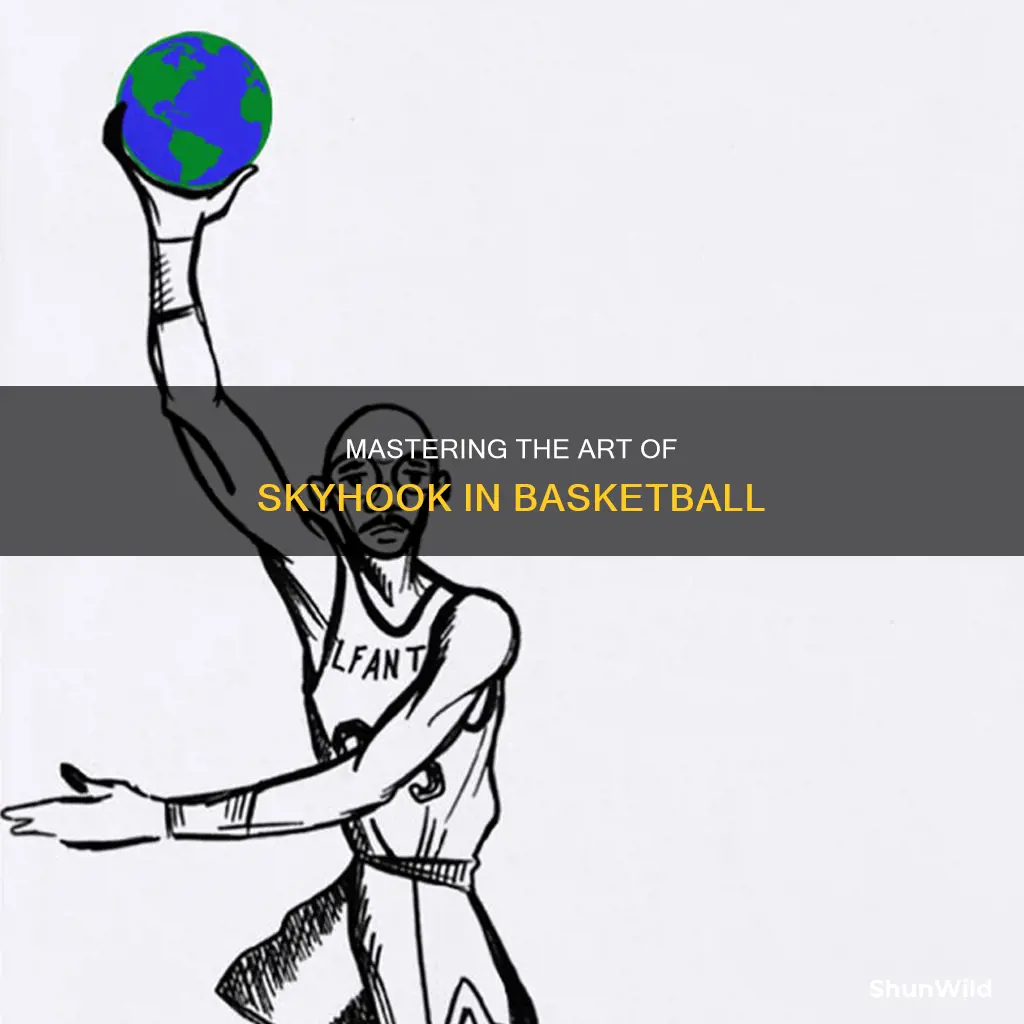 how to do a skyhook basketball
