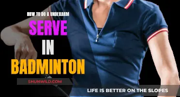 Mastering the Underarm Serve in Badminton