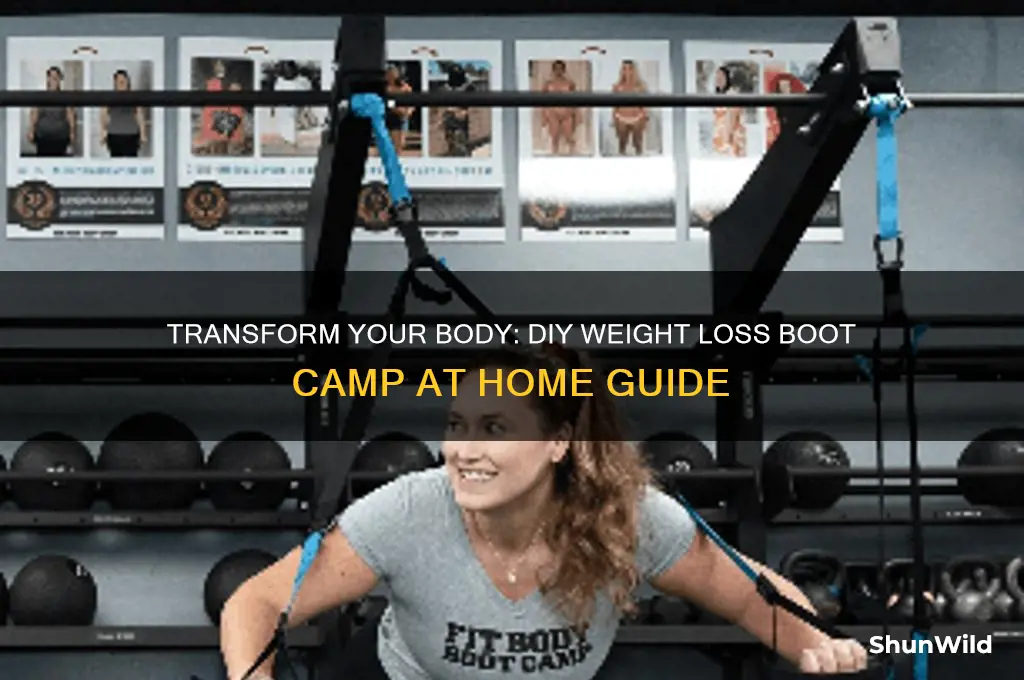 how to do a weight loss boot camp at home
