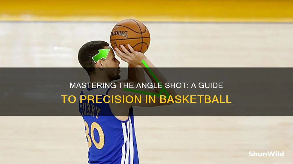 how to do an angle shot in basketball