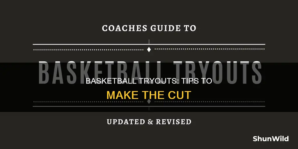 how to do basketball tryouts
