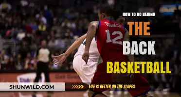 Mastering the Art of Behind-the-Back Basketball