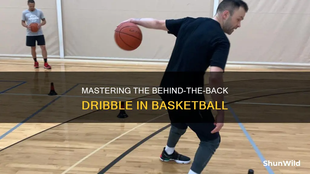 how to do behind the back dribble in basketball