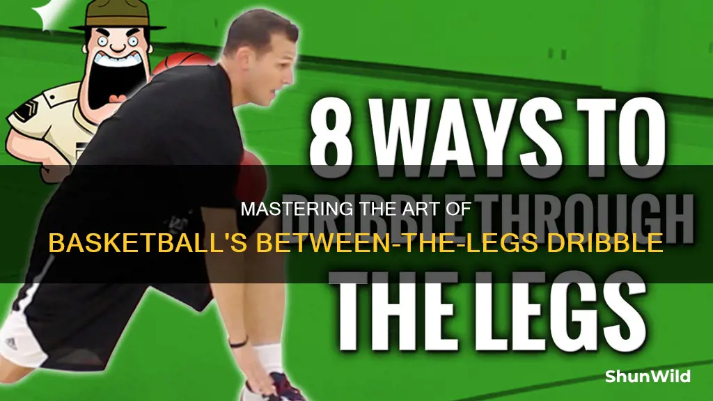 how to do between the legs basketball