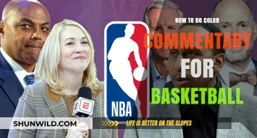 Commentary Craft: Basketball Color Analysis