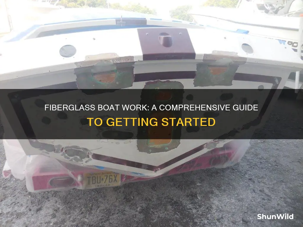 how to do fiberglass work on a boat