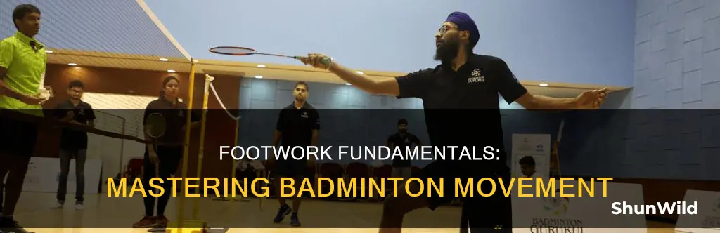 how to do footwork in badminton