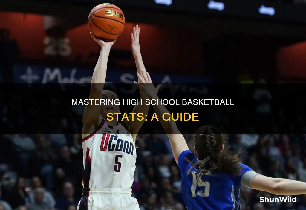 how to do high school basketball stats
