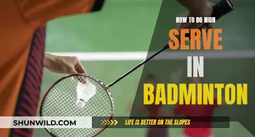 Mastering the High Serve in Badminton