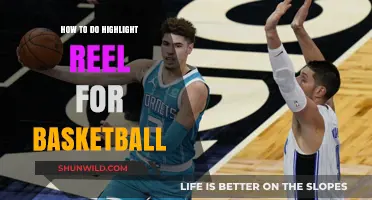 Creating a Basketball Highlight Reel: Showcasing Your Best Moves
