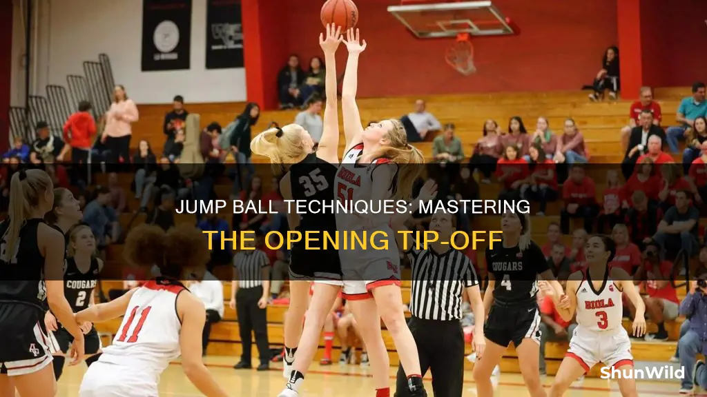 how to do jump ball in basketball