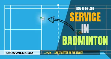 Effective Strategies for Delivering Long Service in Badminton