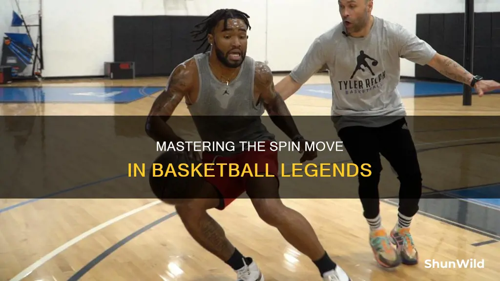 how to do spin move in basketball legends
