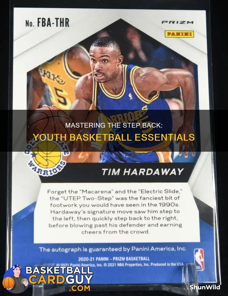 how to do step back youth basketball