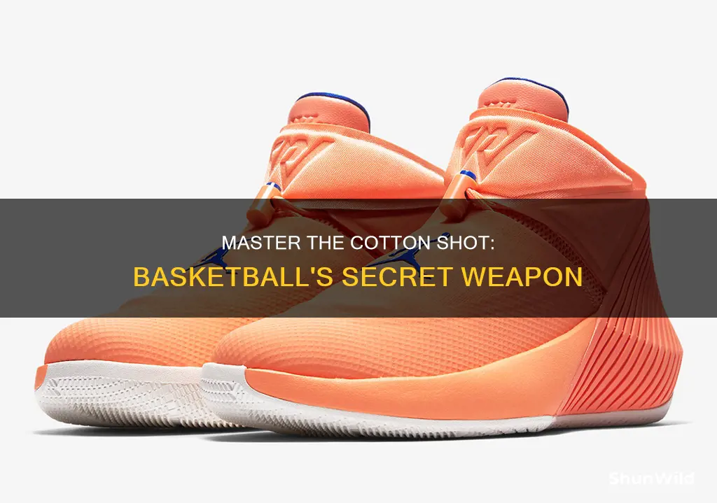 how to do the cotton shot basketball