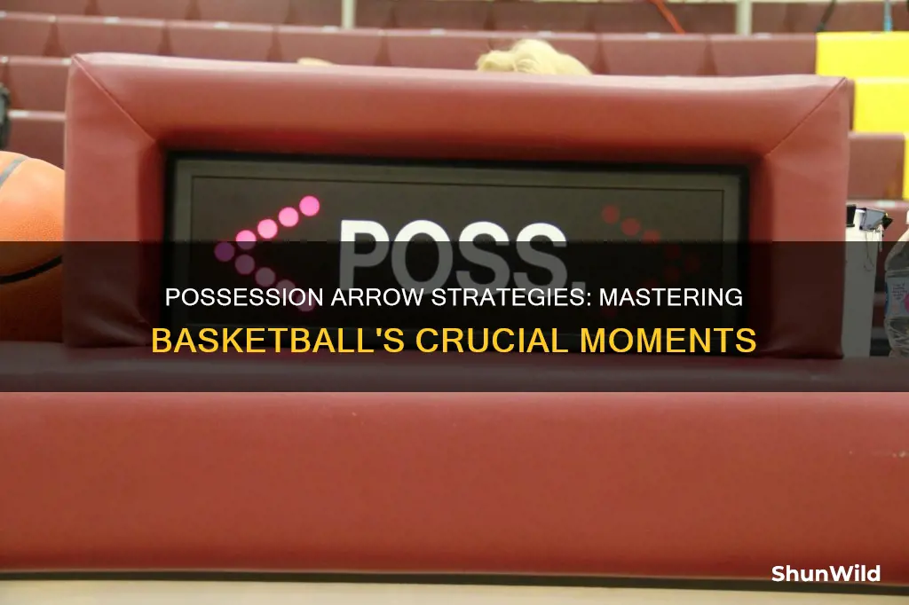 how to do the possession arrow in basketball