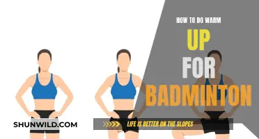 Warm-up Guide for Badminton Players