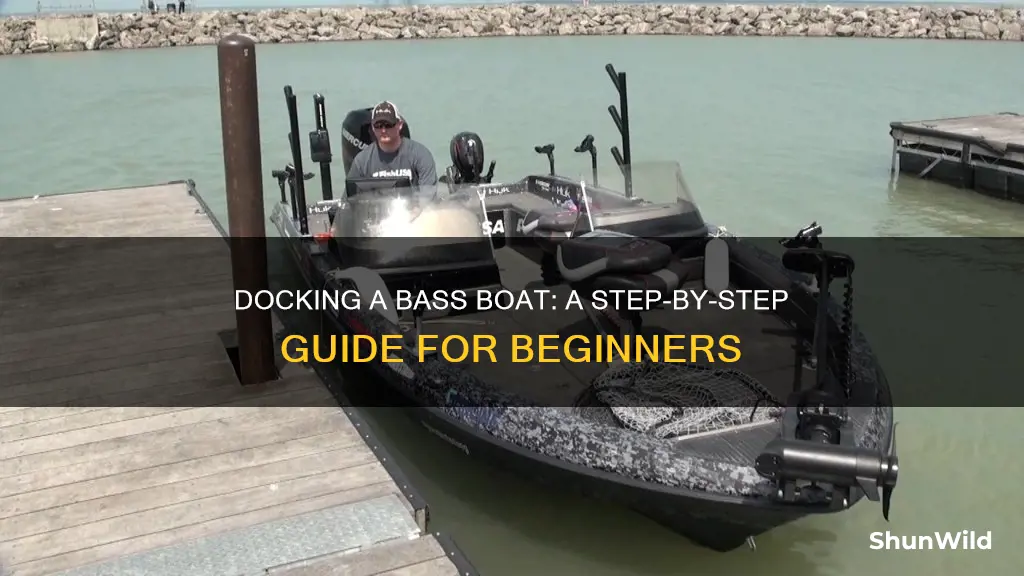 how to dock a bass boat