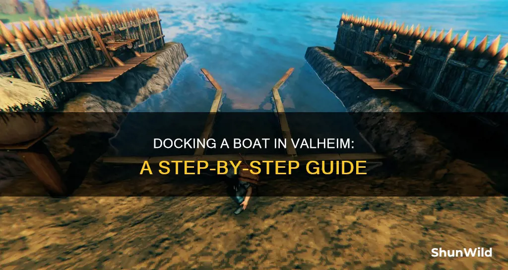 how to dock a boat in valheim