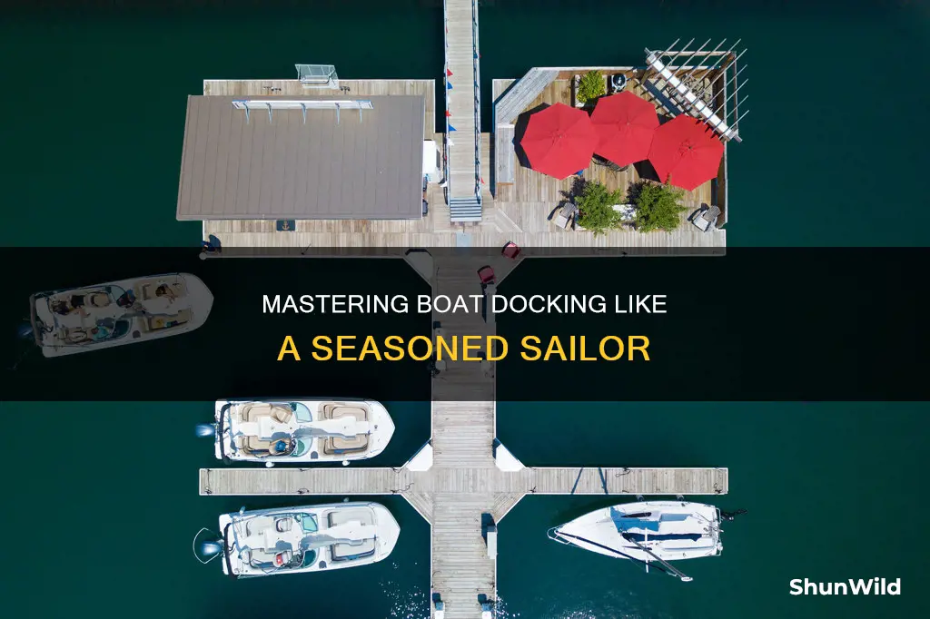 how to dock a boat like a pro