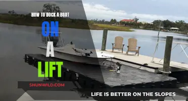 Docking a Boat: Using a Lift Safely and Efficiently