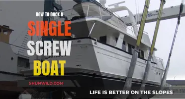 Mastering the Art of Docking a Single Screw Boat