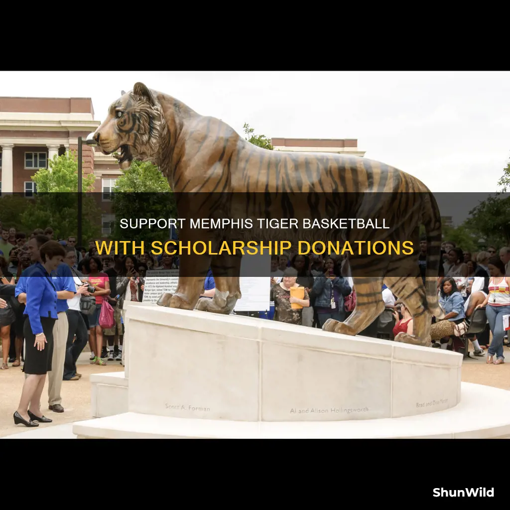how to donate to memphis tiger basketball scholarship