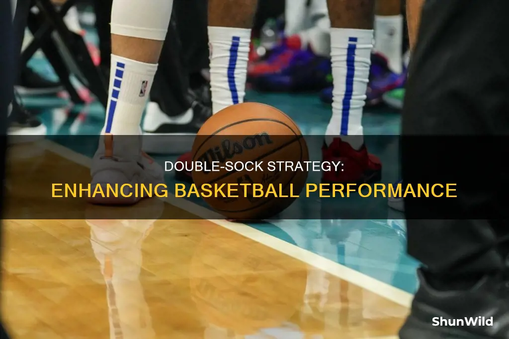 how to double sock for basketball