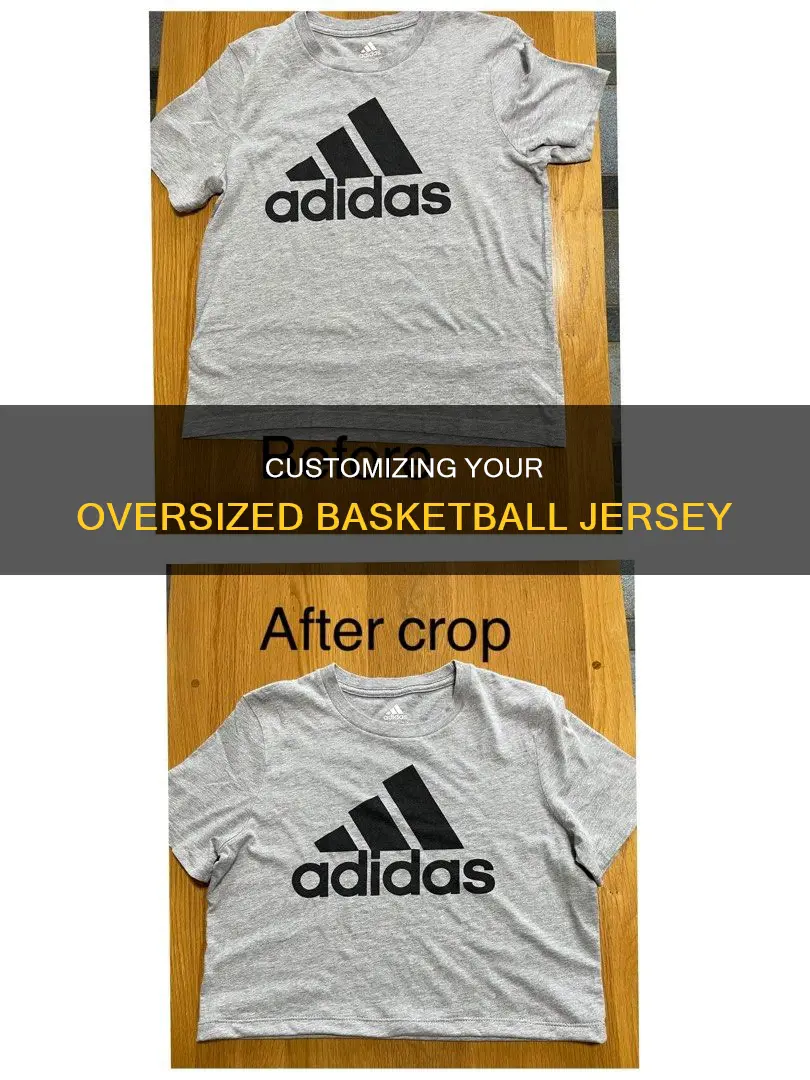 how to dowsize a basketball jersey