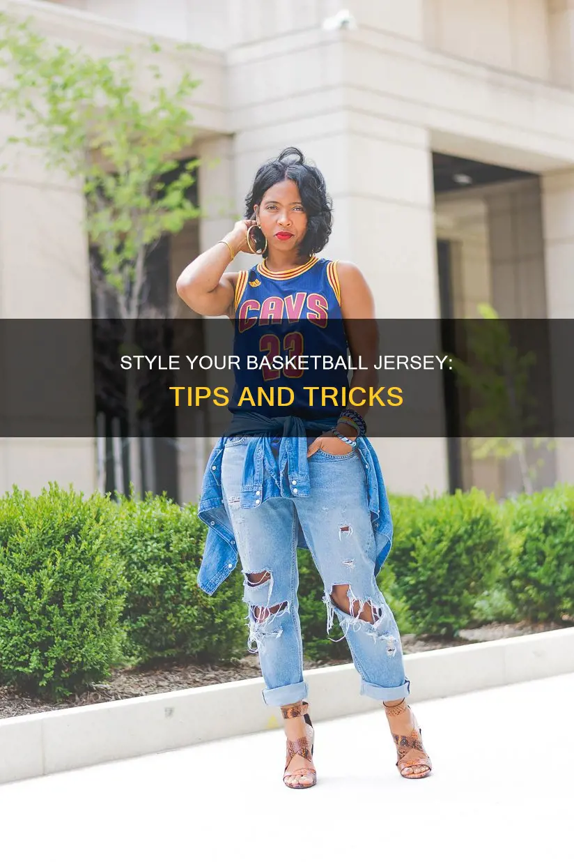 how to dress a basketball jersey