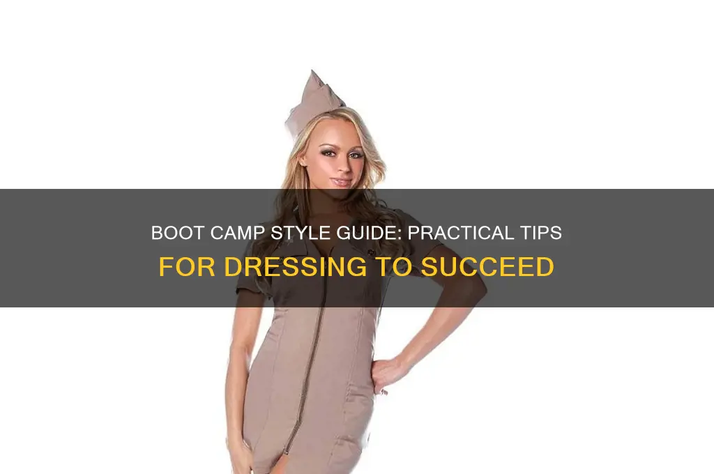 how to dress for boot camp