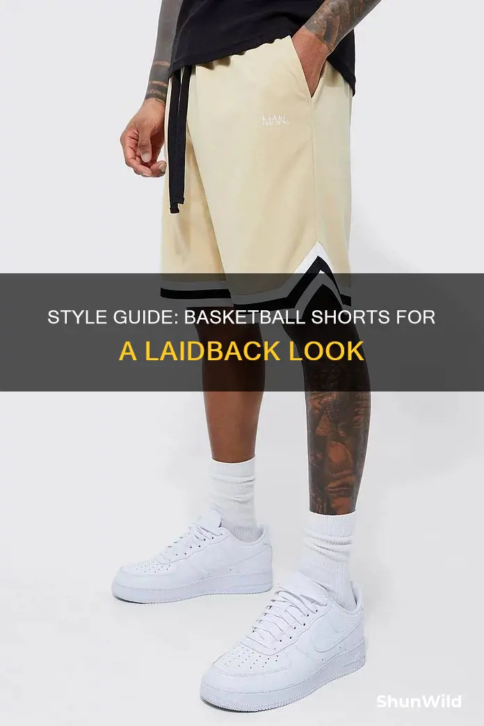 how to dress like a guy basketball shorts