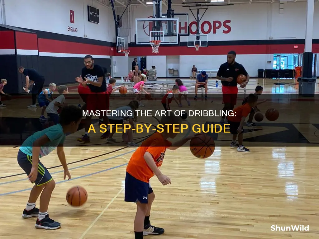 how to dribble a basketball step by step