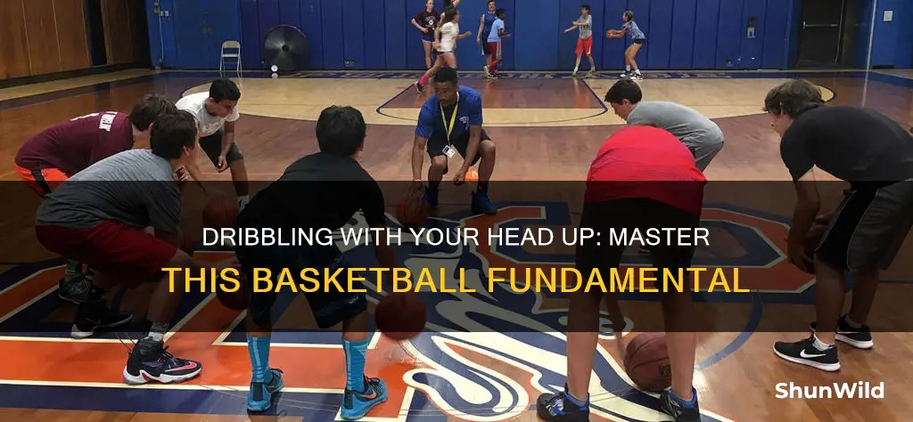 how to dribble a basketball with your head up