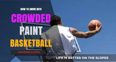 Crowded Paint: Strategies for Driving into the Basketball Lane