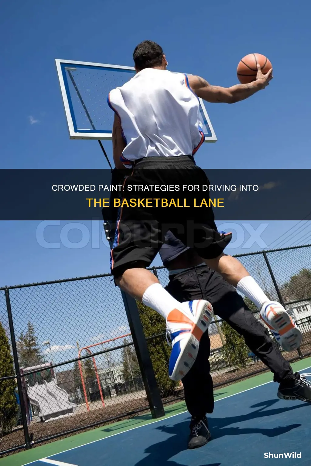 how to drive into crowded paint basketball