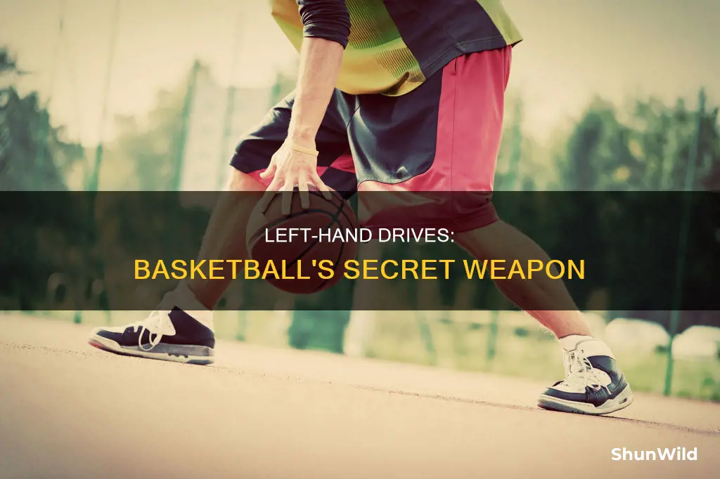 how to drive left basketball