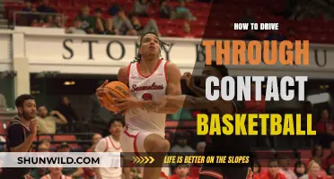 Contact Basketball: Driving Through to Score