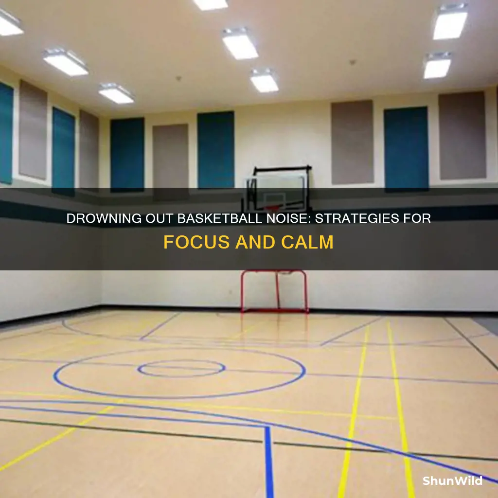 how to drown out basketball noise