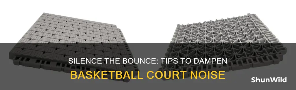 how to drown out bouncing basketball sounds