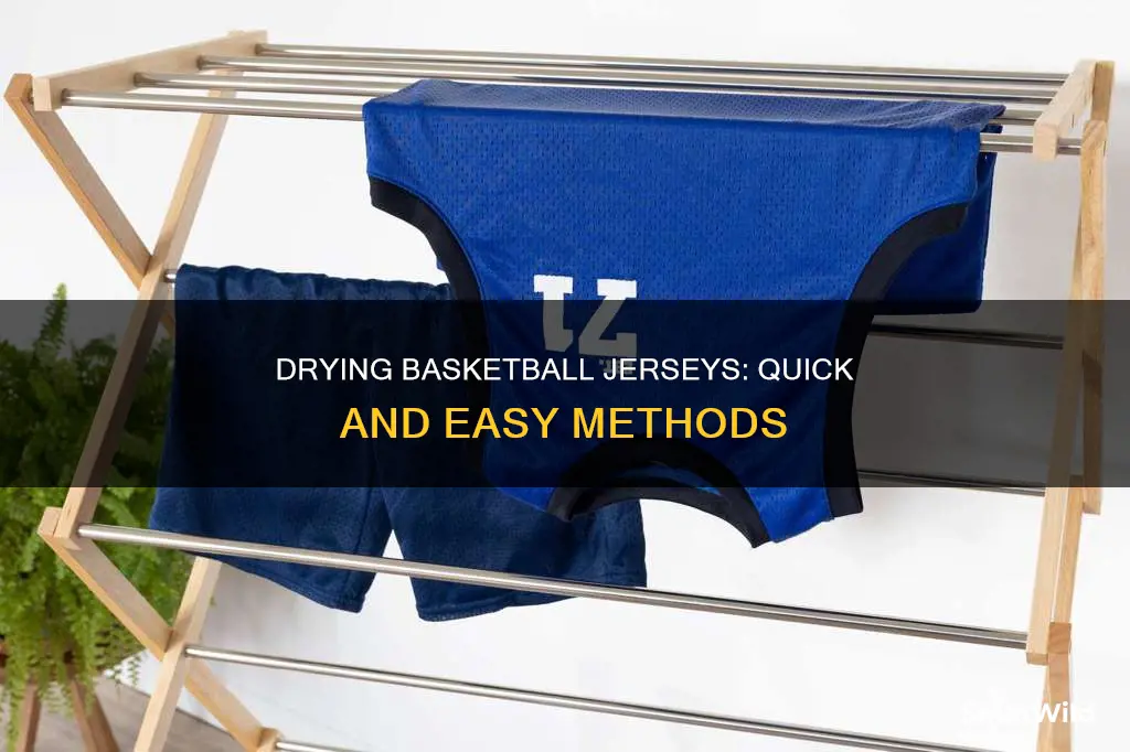 how to dry basketball jerseys