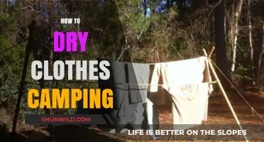 Camping Laundry Hacks: Quick & Easy Clothes Drying Tips Outdoors
