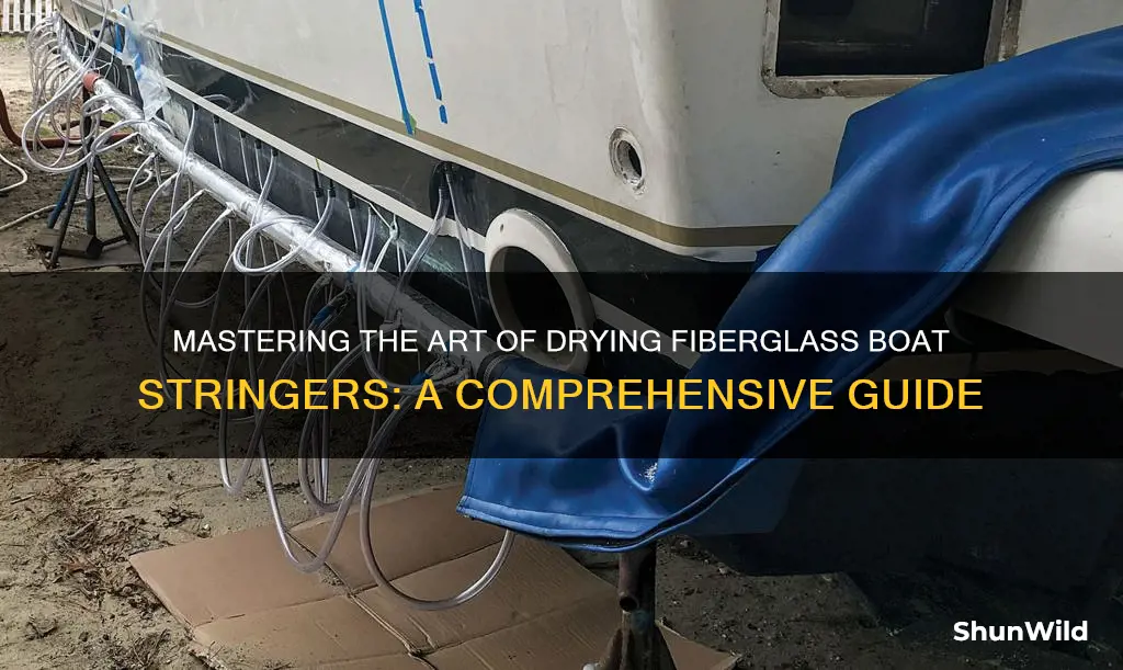 how to dry fiberglass boat stringers