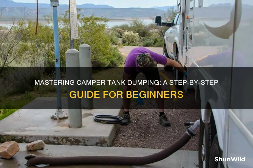 how to dump camper tanks