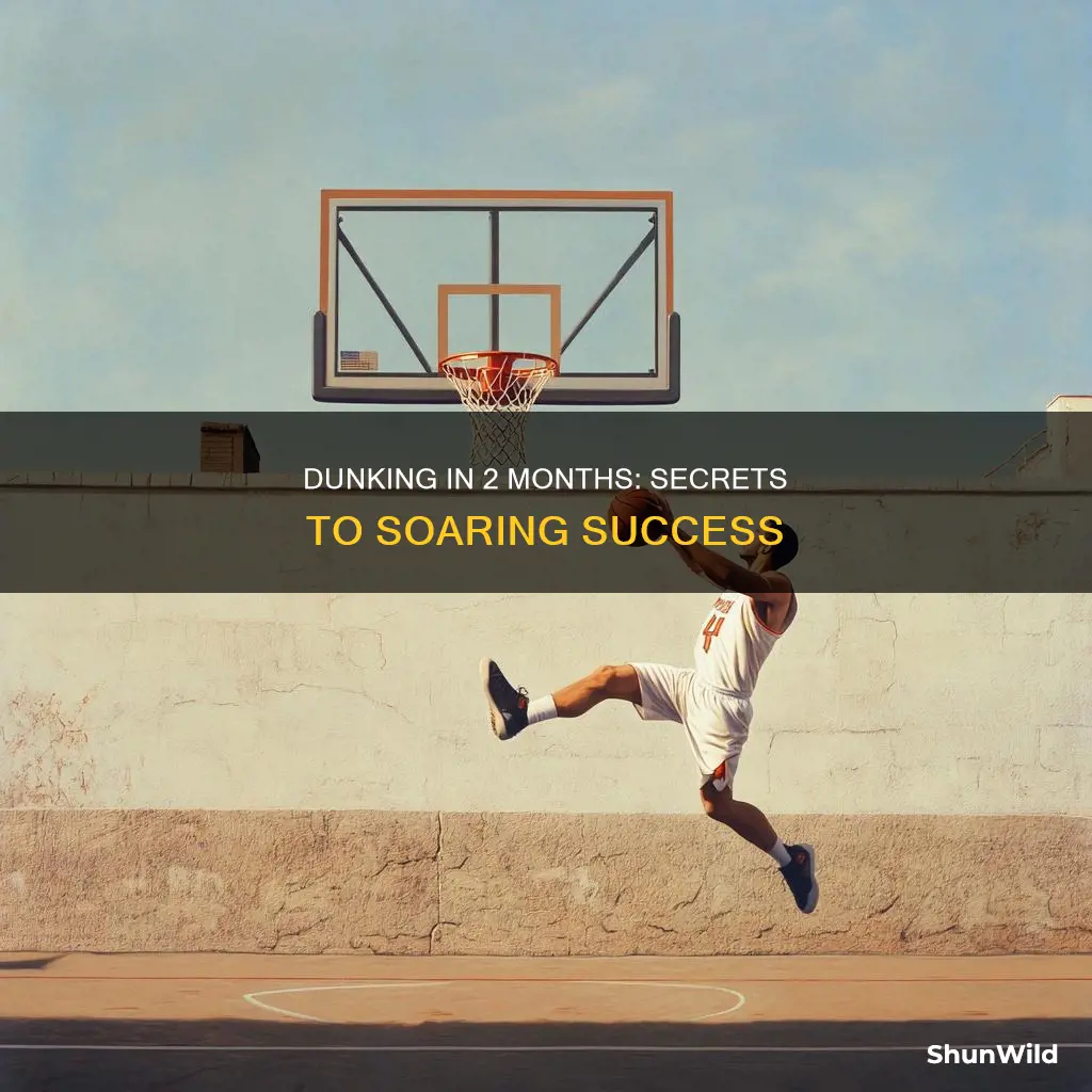 how to dunk a basketball in 2 months