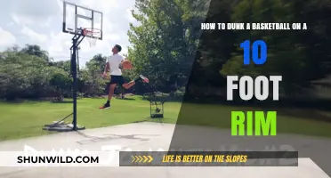 Dunking Secrets: Mastering the 10-Foot Rim