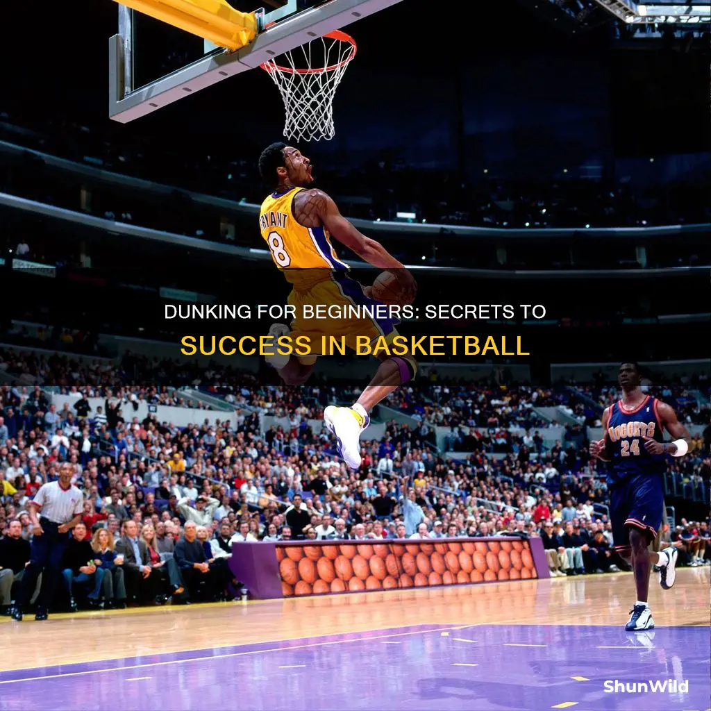 how to dunk basketball for beginners
