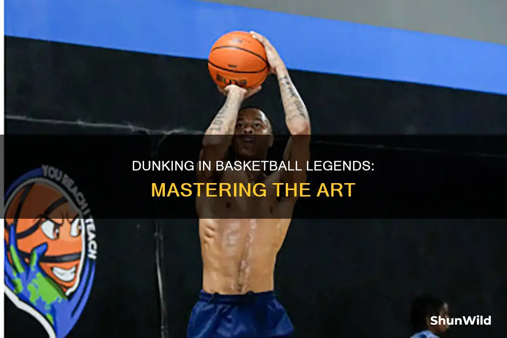 how to dunk in basketball legends